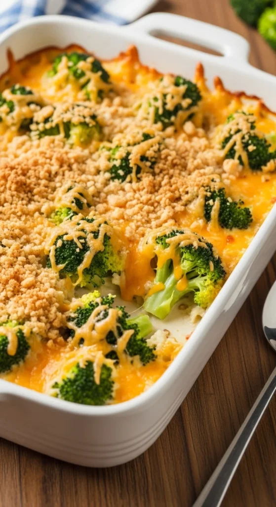 Broccoli Cheddar Casserole
