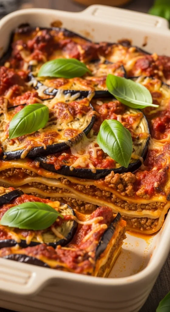 21. Eggplant Lasagna