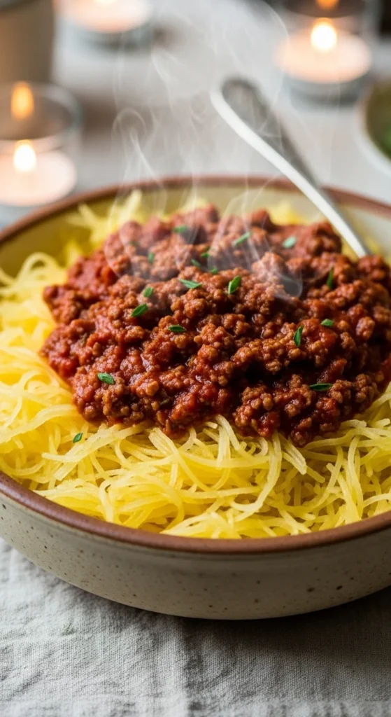 6. Spaghetti Squash Bolognese