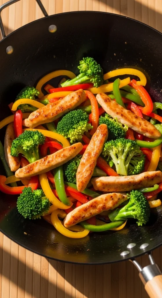 8. Chicken and Vegetable Stir-Fry