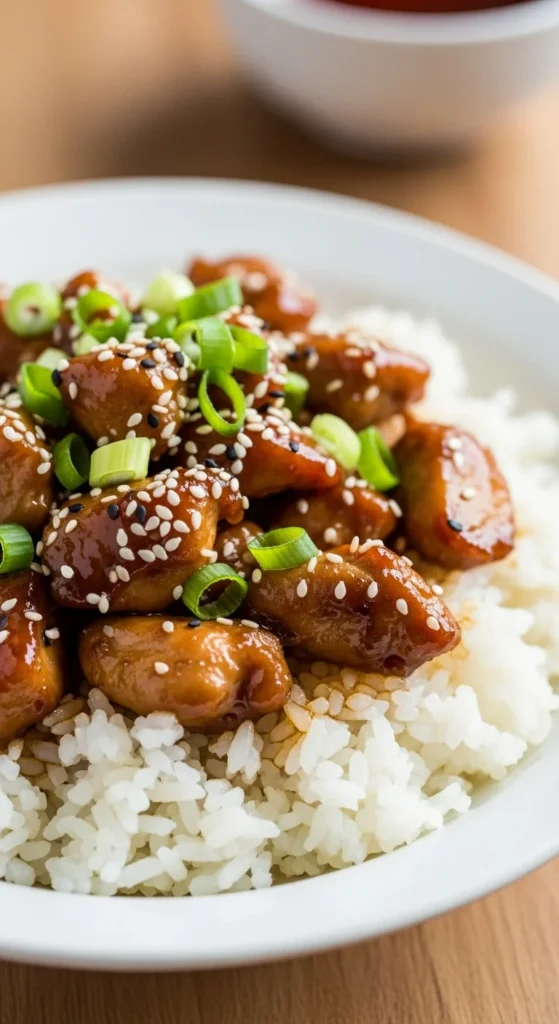 8. Teriyaki Chicken Rice Bowl