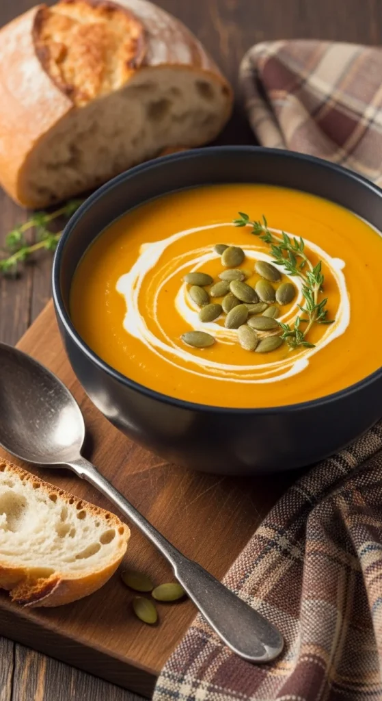 1. Creamy Butternut Squash Soup