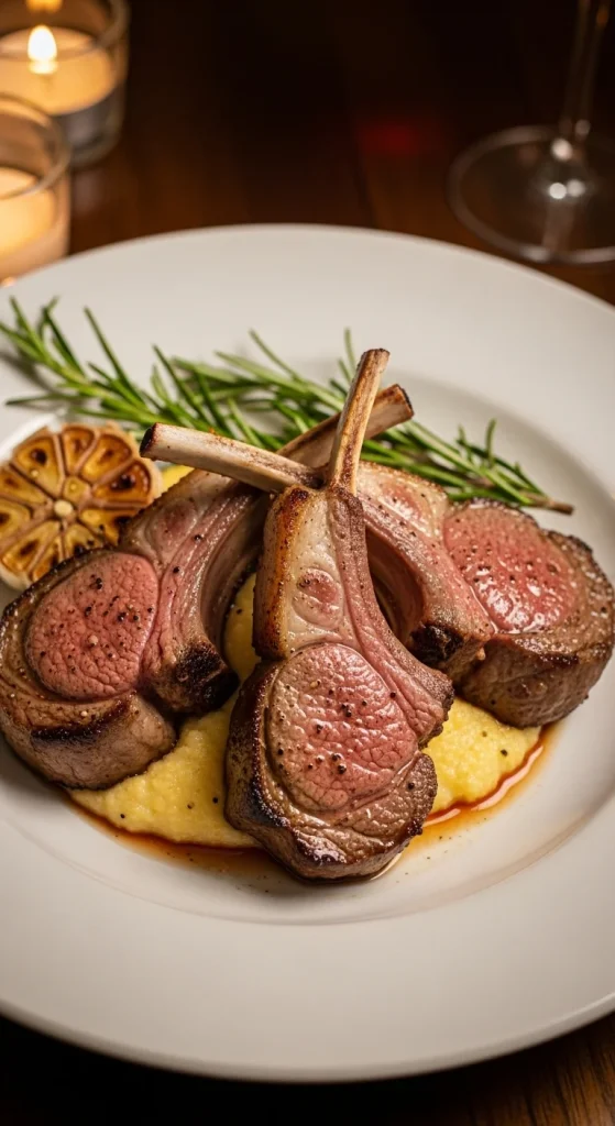 1. Rosemary Garlic Lamb Chops