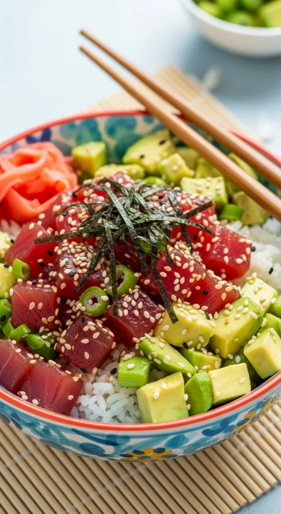 10. Spicy Tuna Poke Bowl