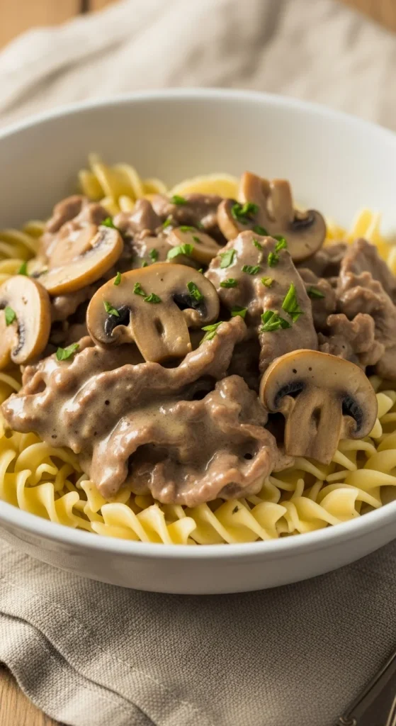 11. Beef Stroganoff