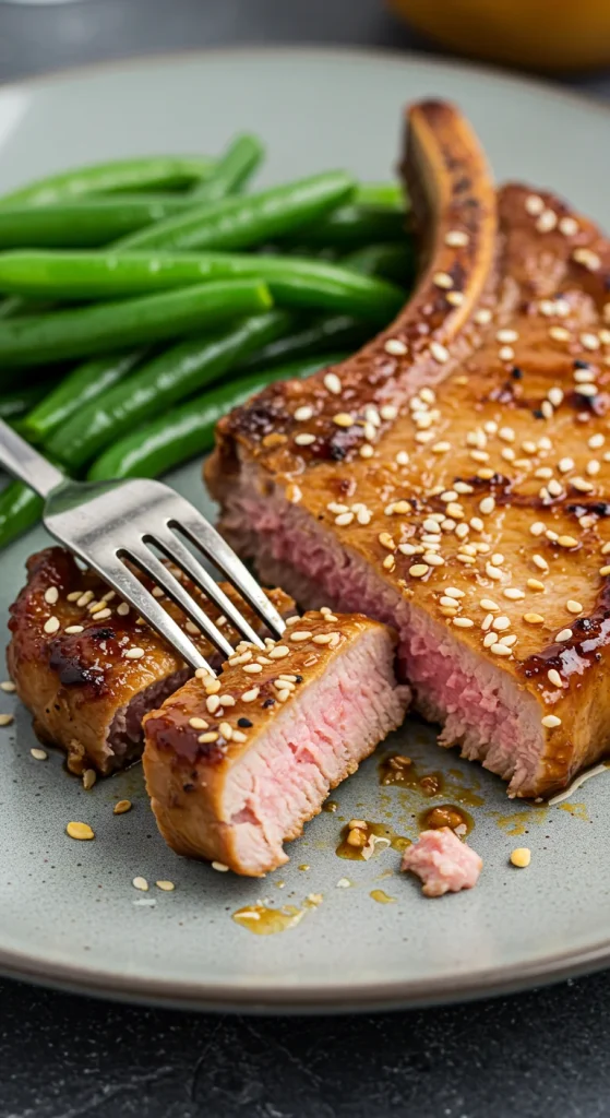 11. Honey Garlic Pork Chops