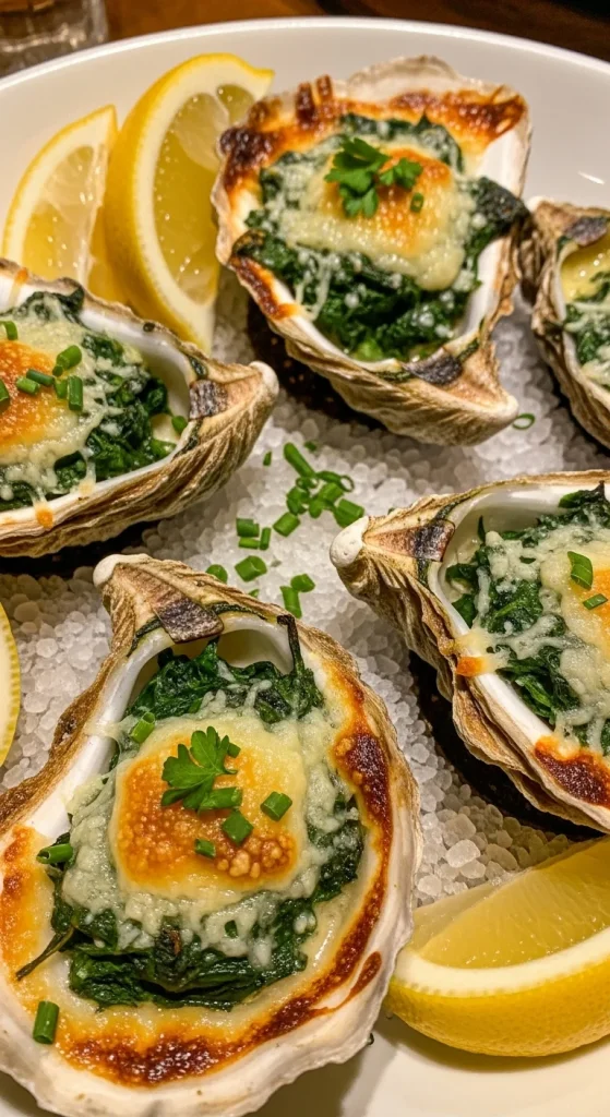 11. Oysters Rockefeller