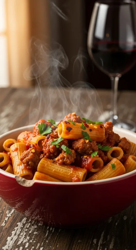 11. Spicy Sausage Pasta