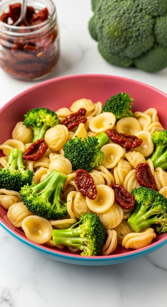 13. Broccoli and Sun-Dried Tomato Pasta