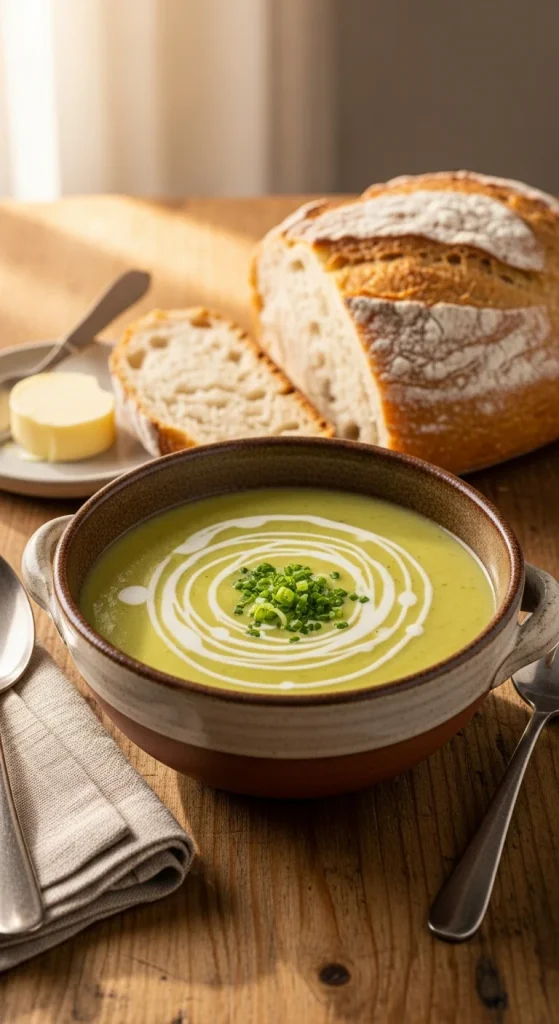 13. Creamy Potato Leek Soup