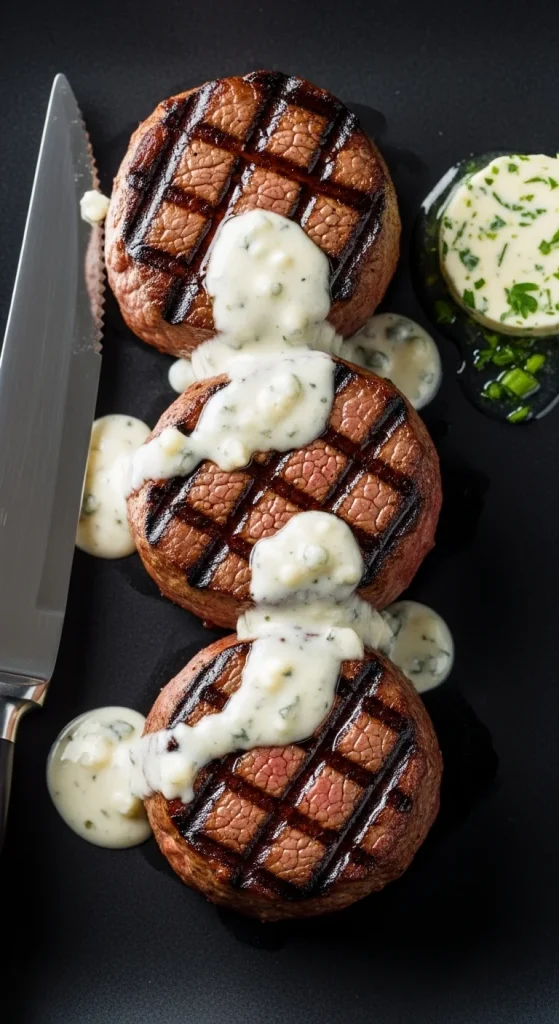 13. Filet Mignon with Gorgonzola Sauce