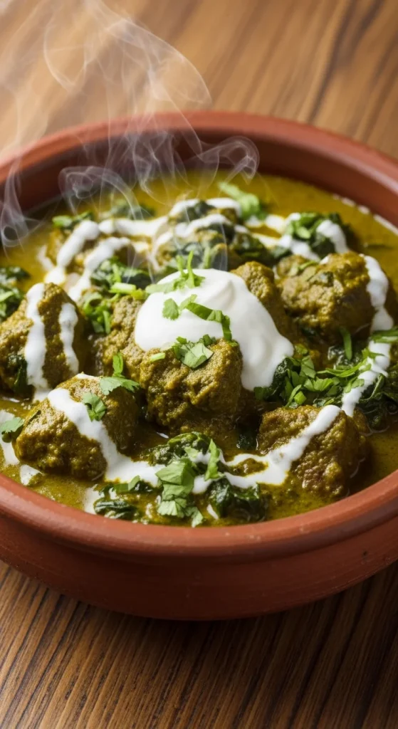 14. Lamb and Spinach Curry