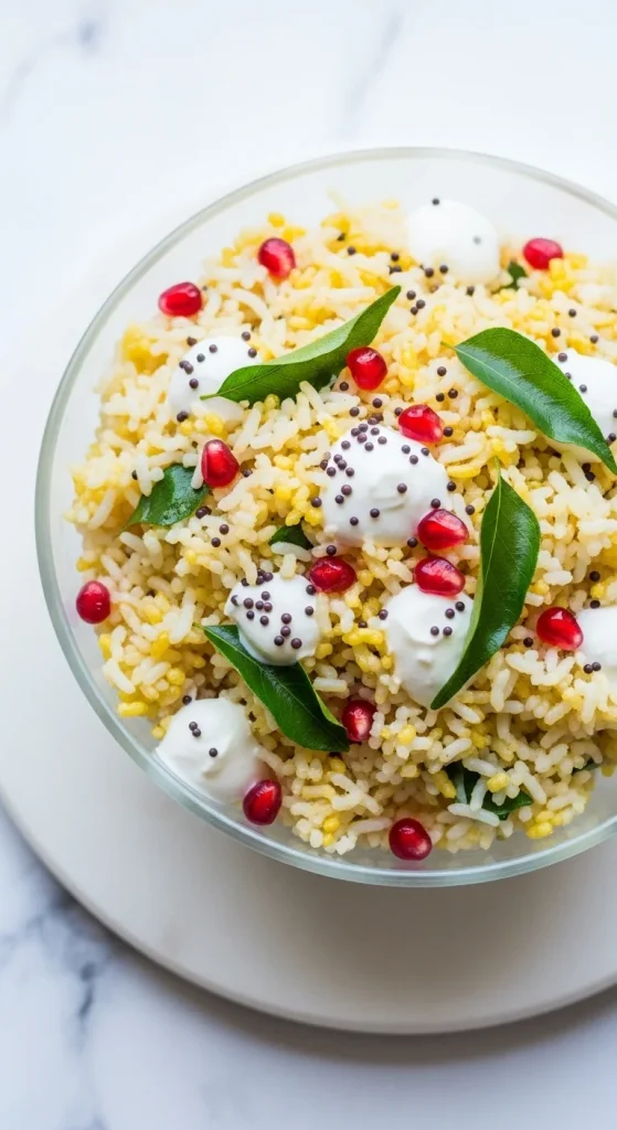 14. Yogurt Rice (Curd Rice)