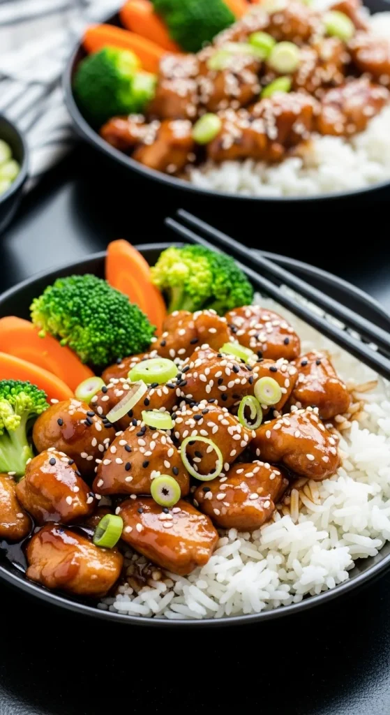 16. Teriyaki Chicken Bowls