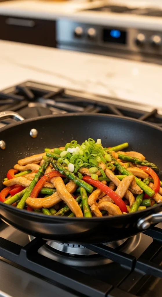 Turkey and Asparagus Stir-Fry