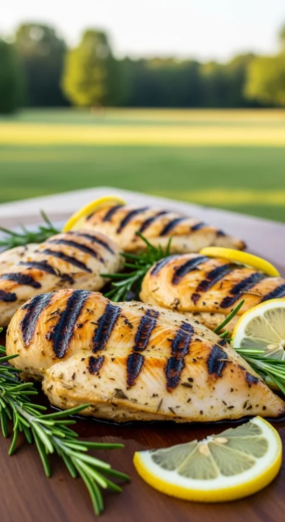 17. Lemon Herb Grilled Chicken