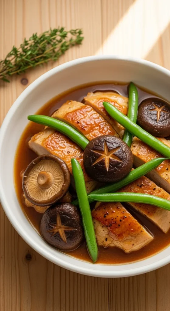 18. Chicken and Mushroom Stir Fry