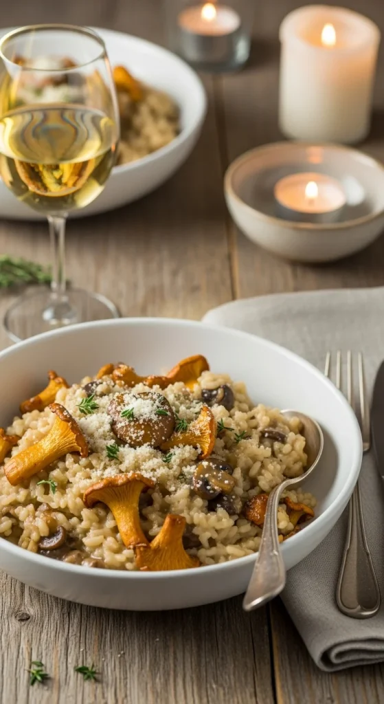 18. Creamy Mushroom Risotto