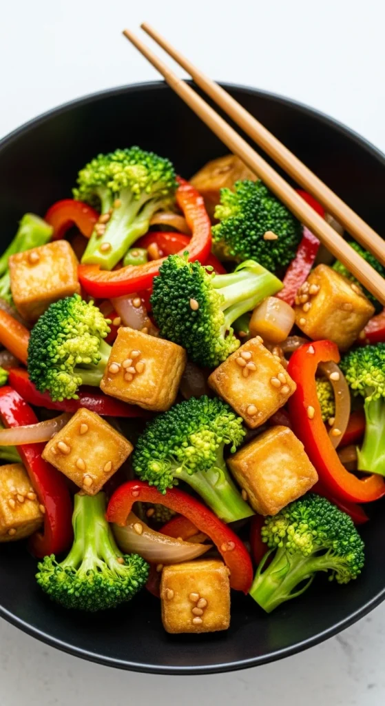 19. Veggie Stir-Fry with Tofu