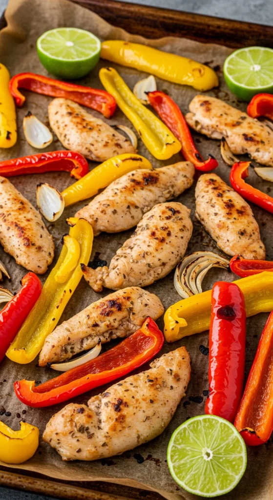 2. One-Pan Chicken Fajitas