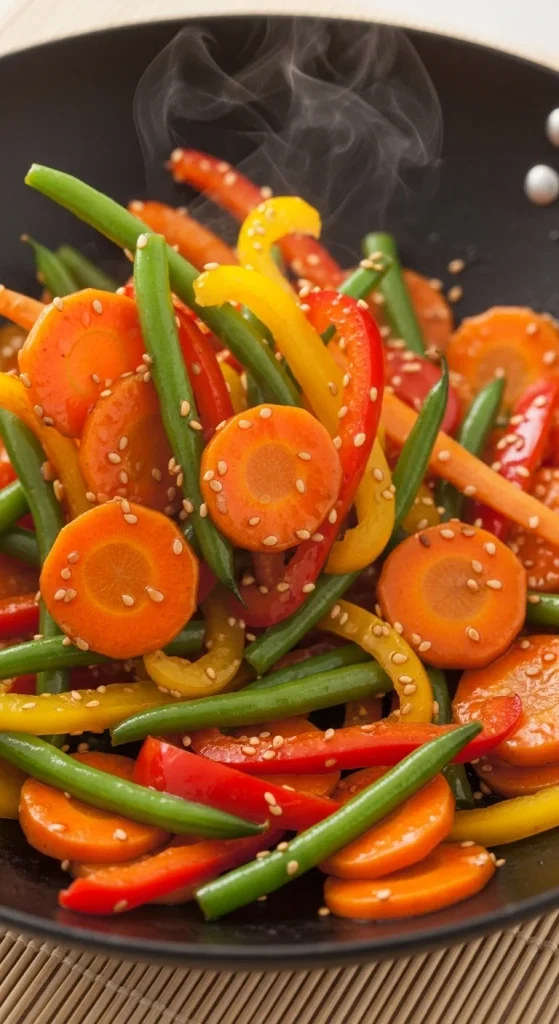 2. Vegetable Stir-Fry with Soy Sauce