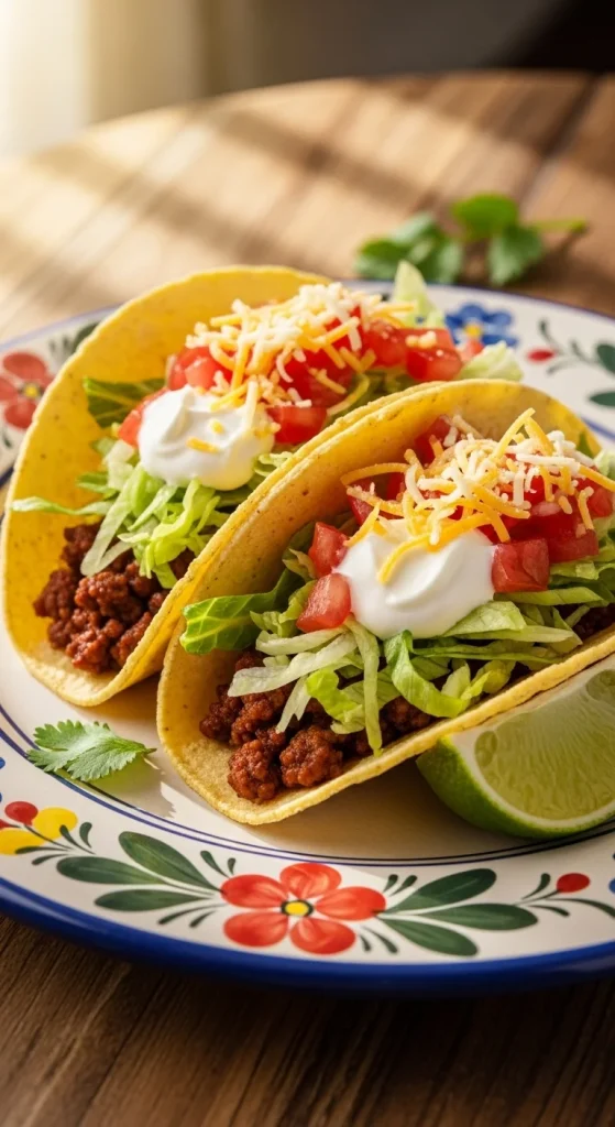 20. Quick Beef Tacos