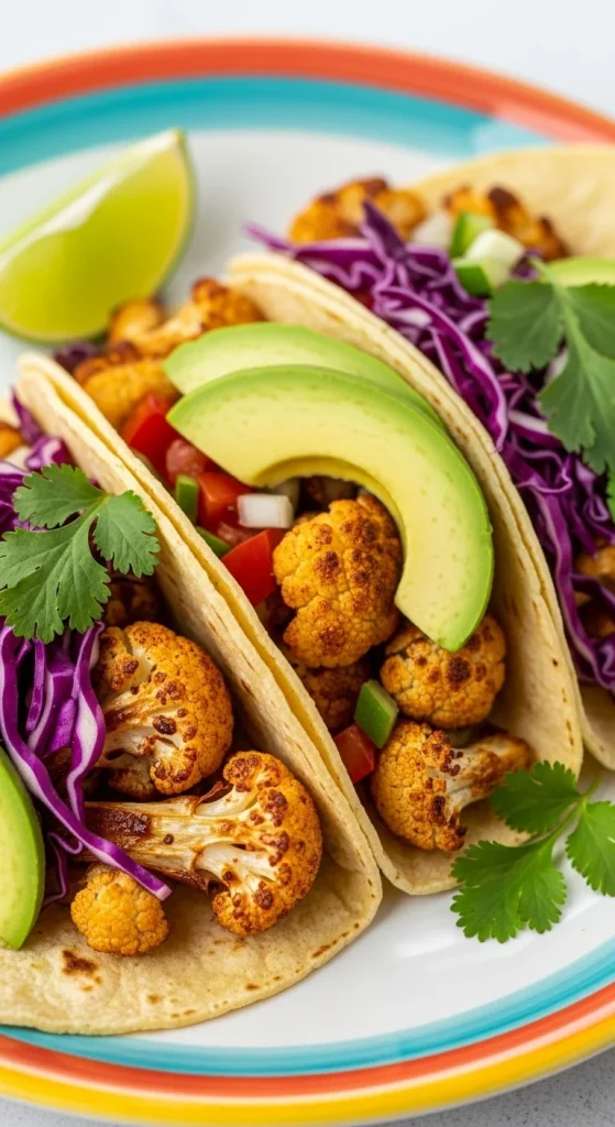 20. Roasted Cauliflower Tacos
