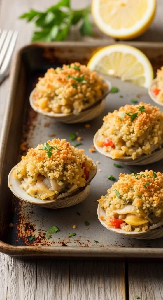 21. Baked Stuffed Clams