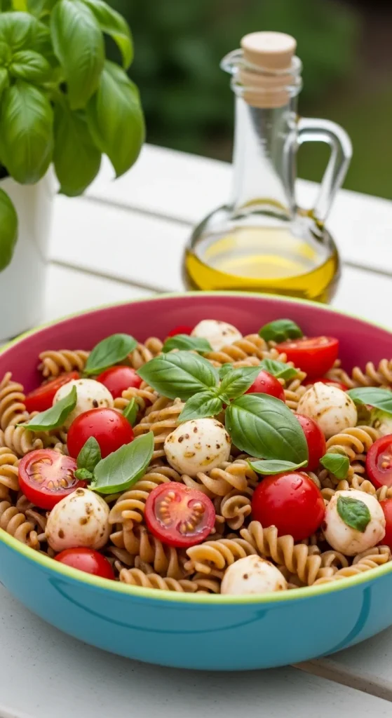 21. Caprese Pasta Salad