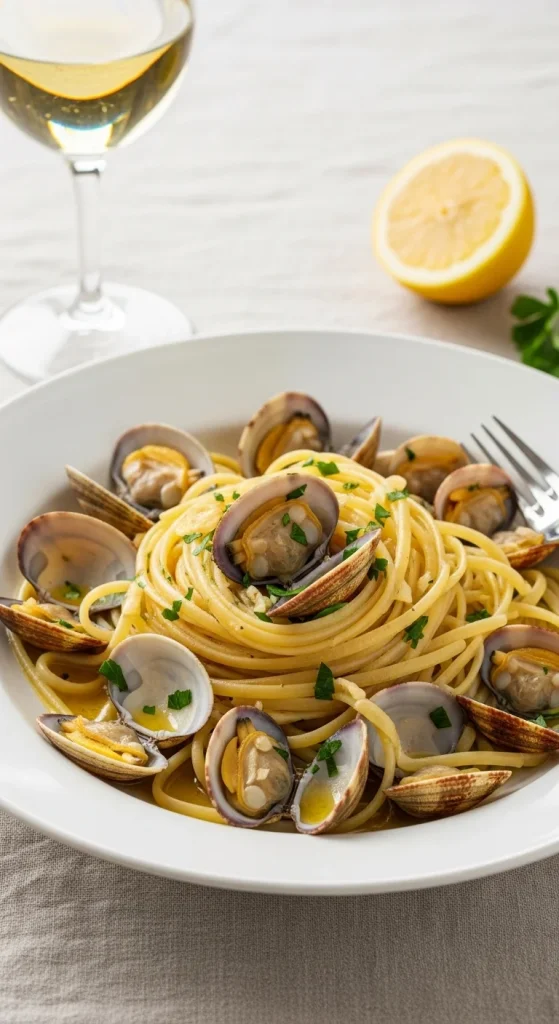 21. Clam Linguine