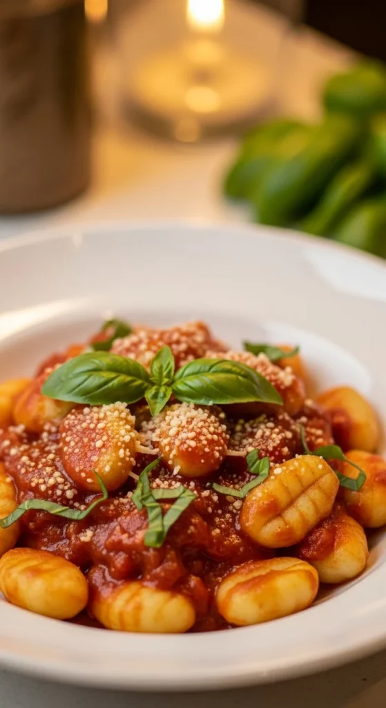 21. Creamy Tomato Gnocchi