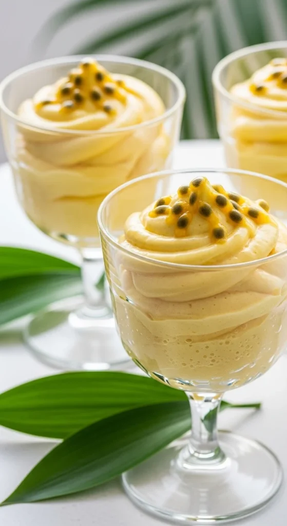 22. Passion Fruit Mousse