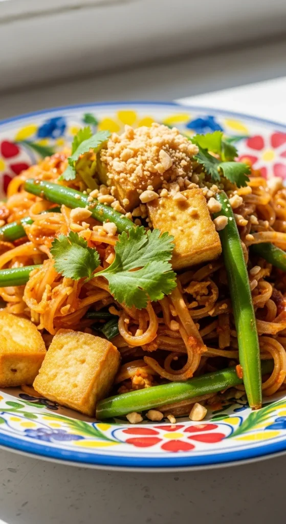 22. Tofu and Green Bean Pad Thai