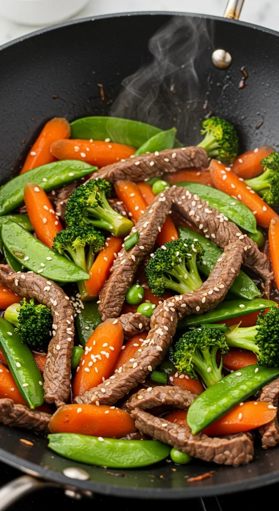 3. Beef Stir-Fry with Vegetables