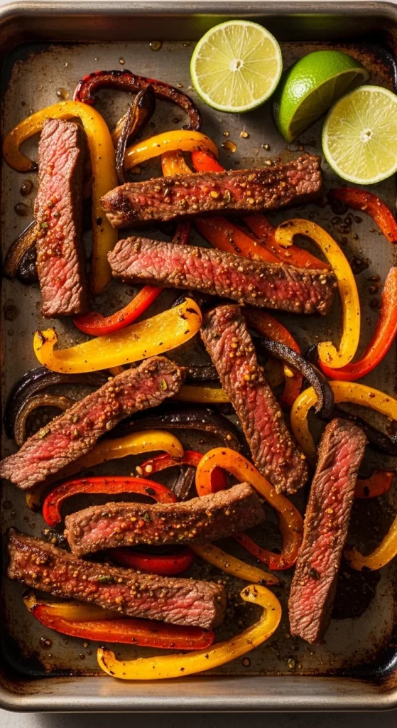 3. Fajita Steak and Peppers
