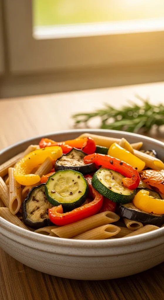 3. Roasted Vegetable Penne