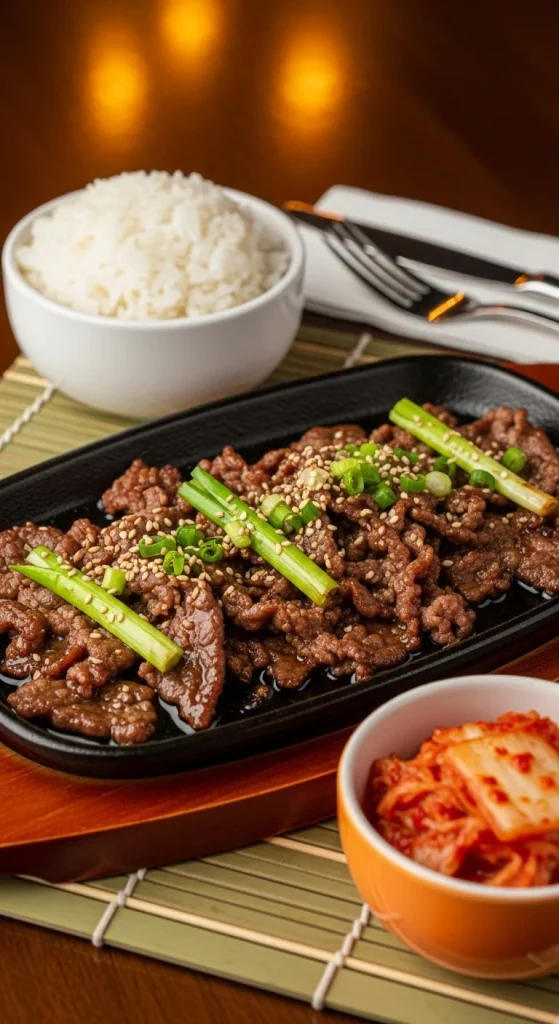 3. Spicy Beef Bulgogi