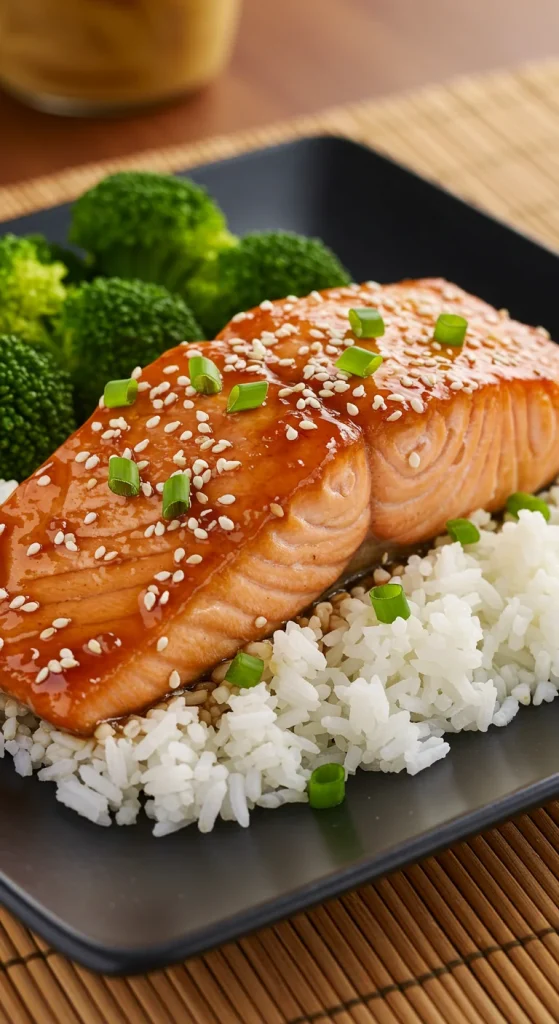 4. Baked Teriyaki Salmon