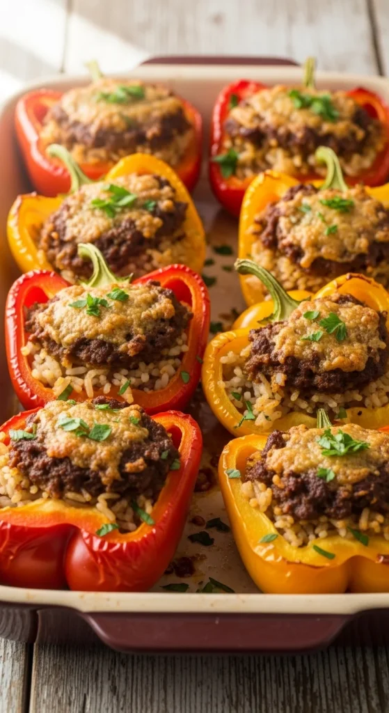 5. Lamb Stuffed Bell Peppers