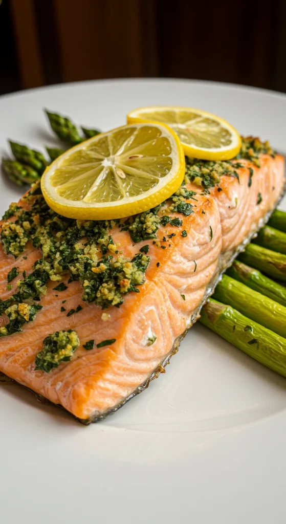 5. Lemon Herb Baked Salmon