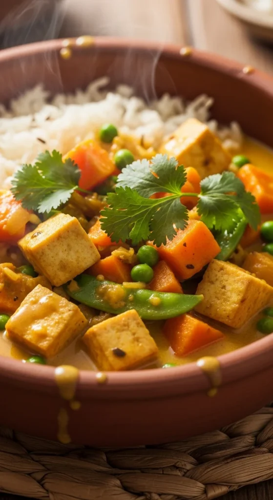 5. Tofu and Sweet Potato Curry