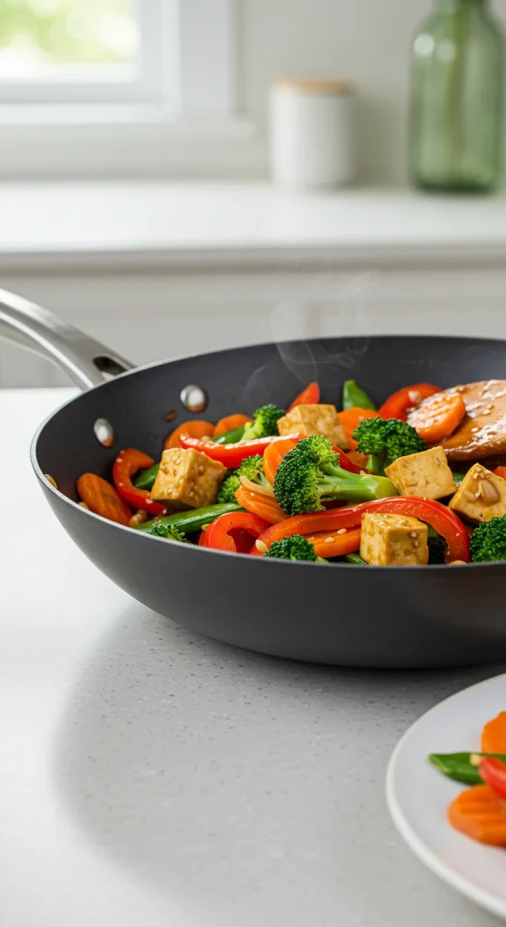 5. Veggie Stir-Fry with Tofu
