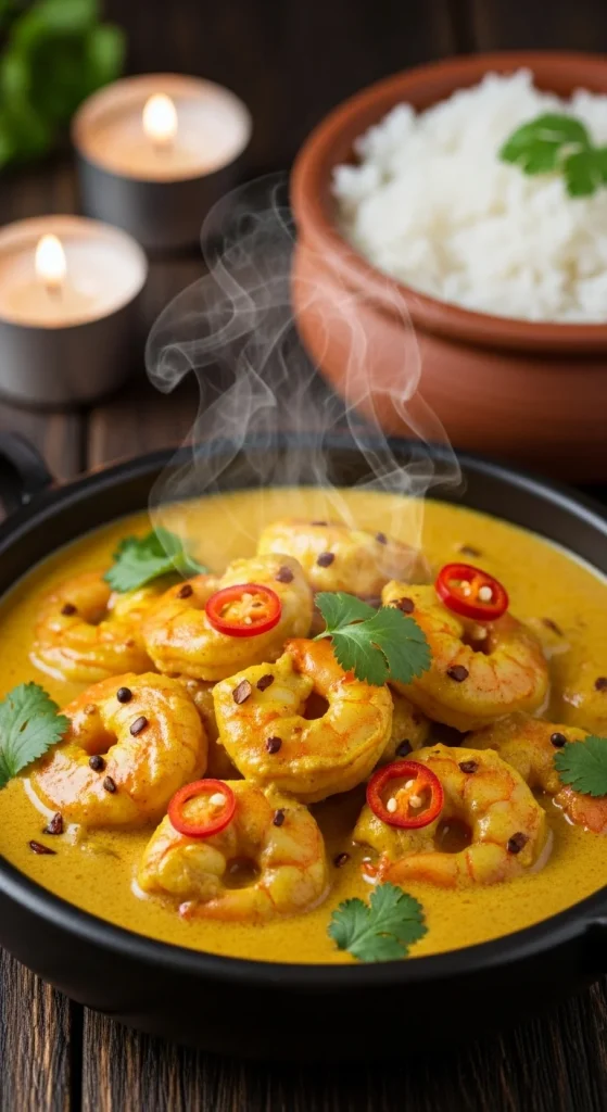 6. Coconut Shrimp Curry
