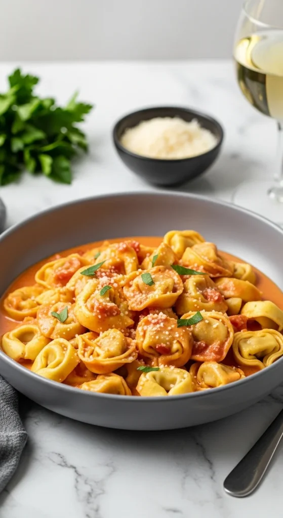 6. Creamy Tomato Tortellini