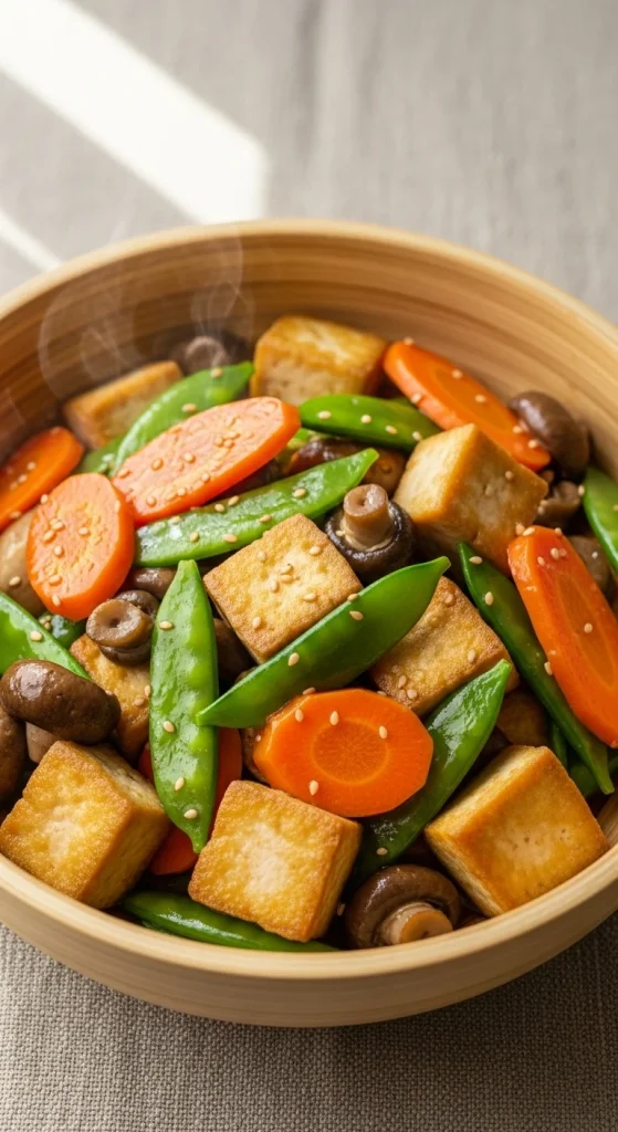 6. Vegetable Tofu Stir Fry