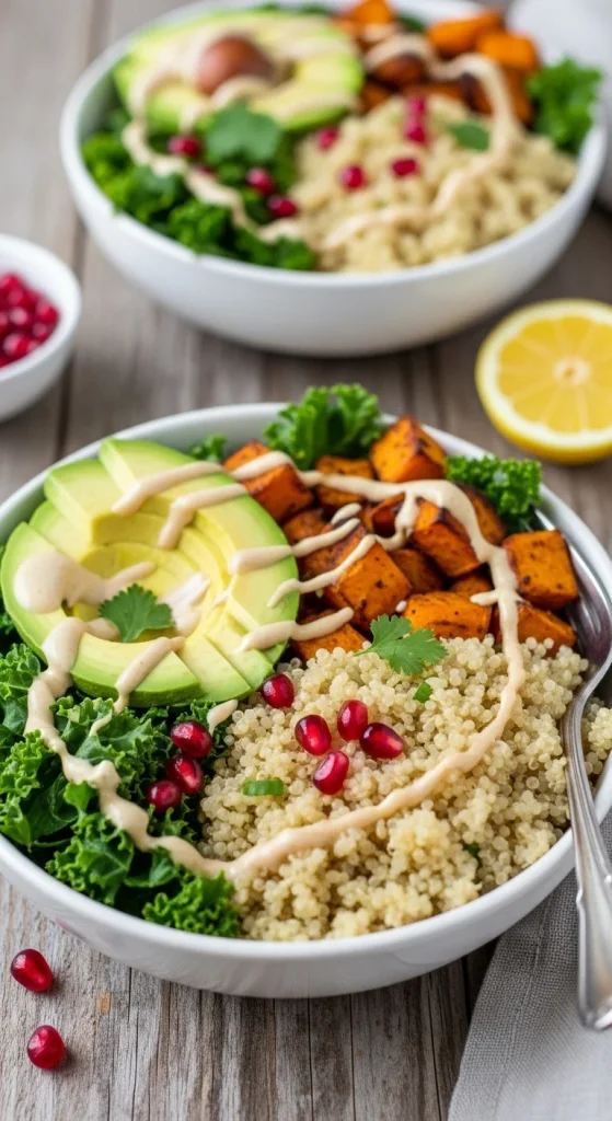 6. Veggie-Packed Quinoa Bowls
