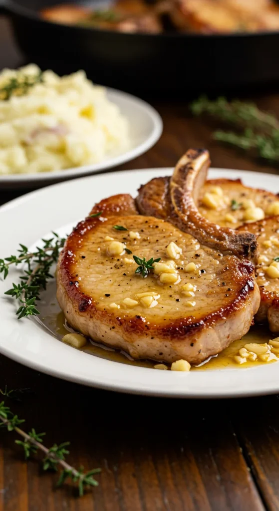 7. Garlic Butter Pork Chops