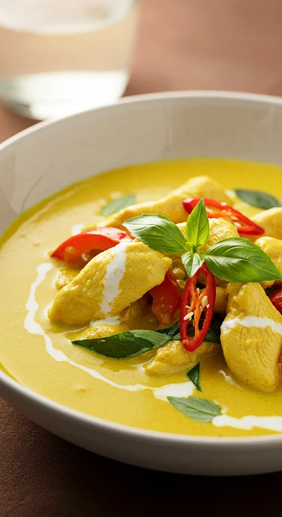 7. Spicy Thai Chicken Curry