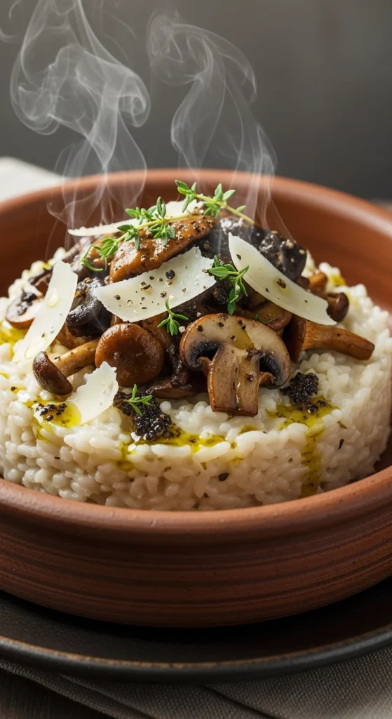 8. Mushroom Risotto
