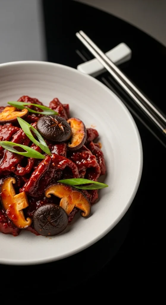 8. Spicy Korean Beef Stir Fry